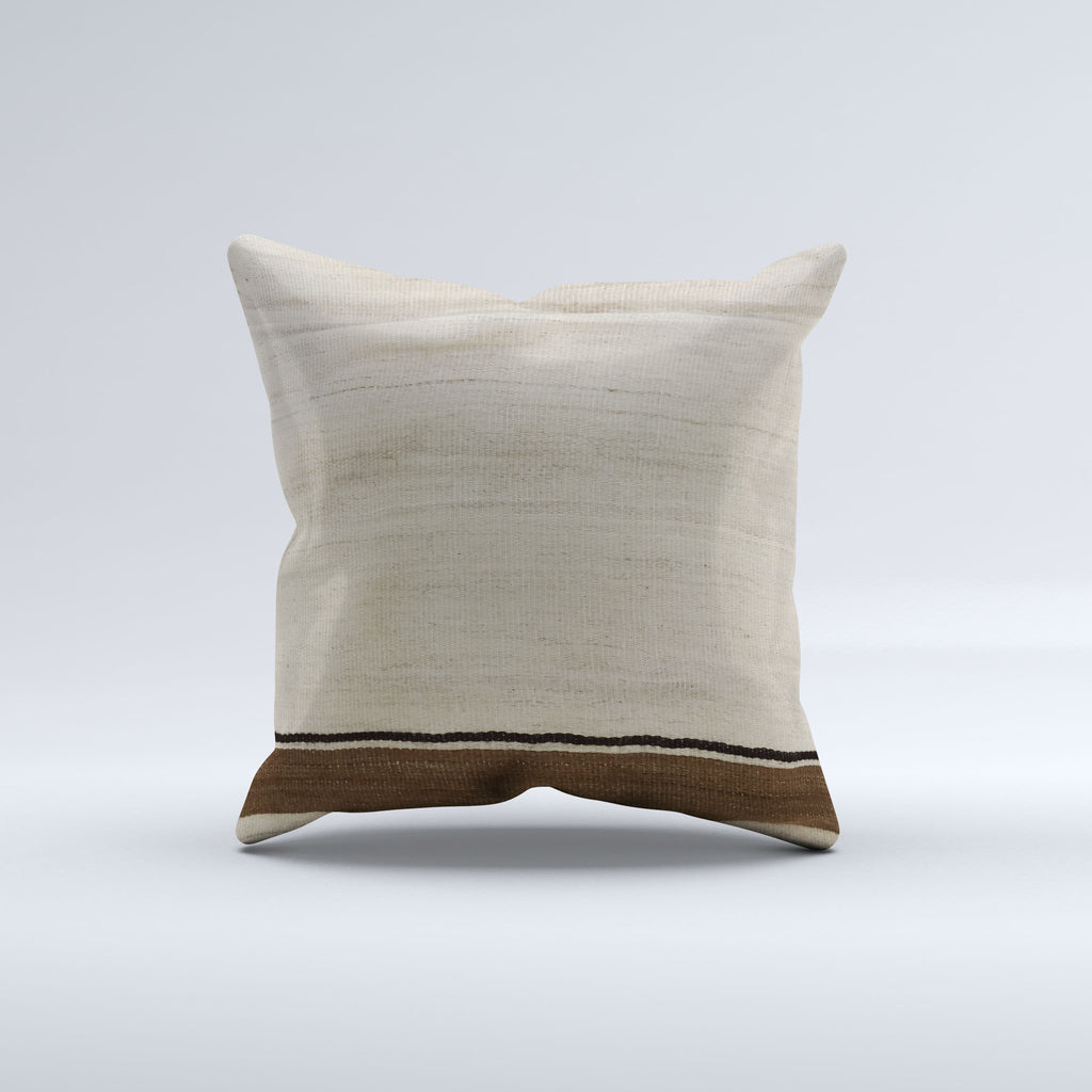 Vintage Turkish Kilim Cushion Cover 50x50 cm Square Wool Kelim Pillowcase 50555