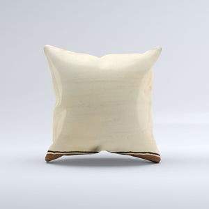 Vintage Turkish Kilim Cushion Cover 50x50 cm Square Wool Kelim Pillowcase 50556