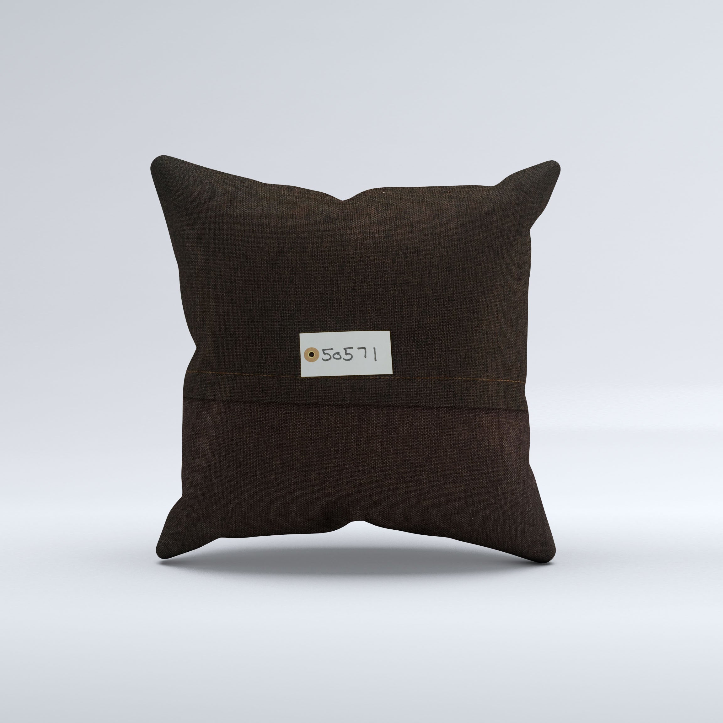 Vintage Turkish Kilim Cushion Cover 50x50 cm Square Wool Kelim Pillowcase 50571