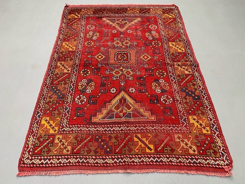 Vintage Western Turkish Rug Oriental 183x128 cm Tribal Medium ...