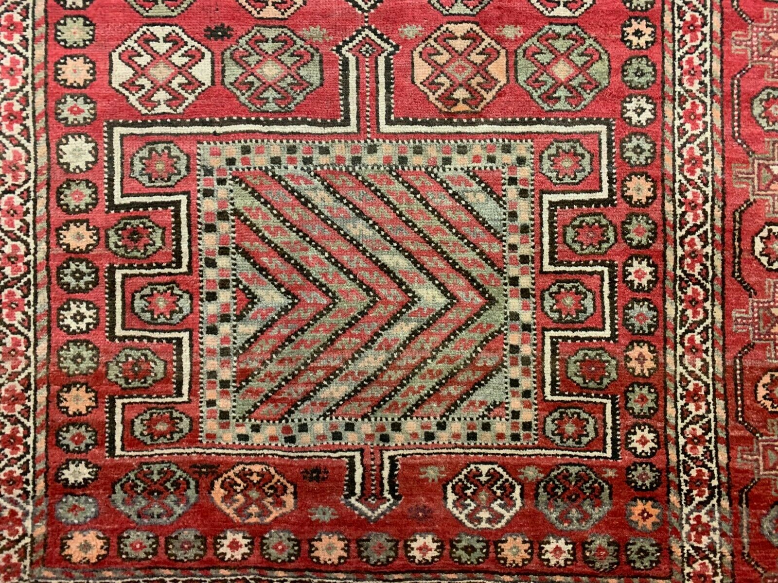 Antique Malayer Rug 320x164 cm Vintage Carpet, large, Red kilimshop.myshopify.com