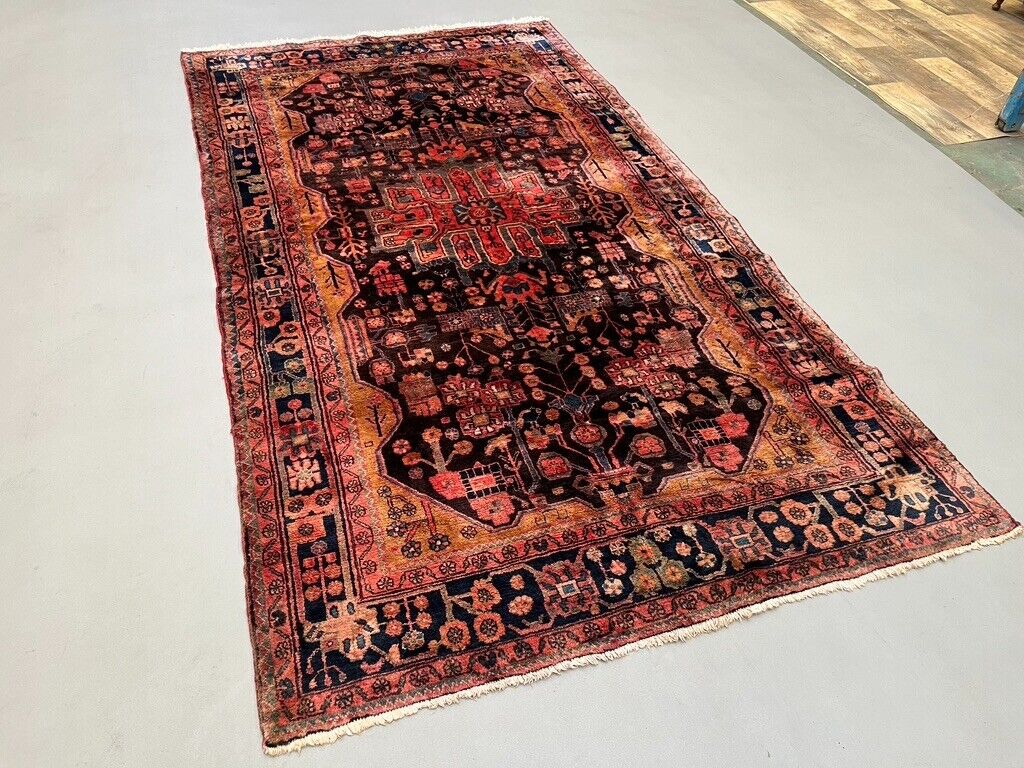 Vintage Traditional Persian Rug Wool Oriental HandMade Rug 298x166 cm