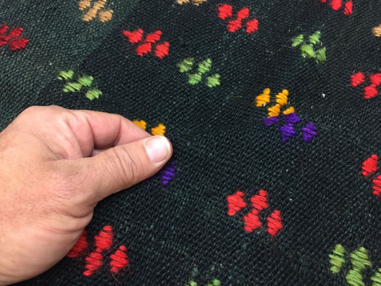 Traditional Turkish Kilim Rug shabby vintage wool country home Kelim 125x105cm Antiques:Carpets & Rugs kilimshop.myshopify.com