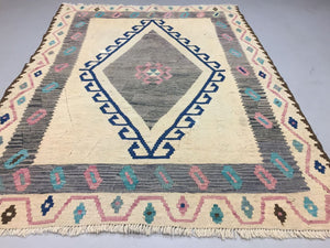 Vintage Turkish Kilim Kelim Rug shabby wool, country home, boho 170x128cm medium Antiques:Carpets & Rugs kilimshop.myshopify.com