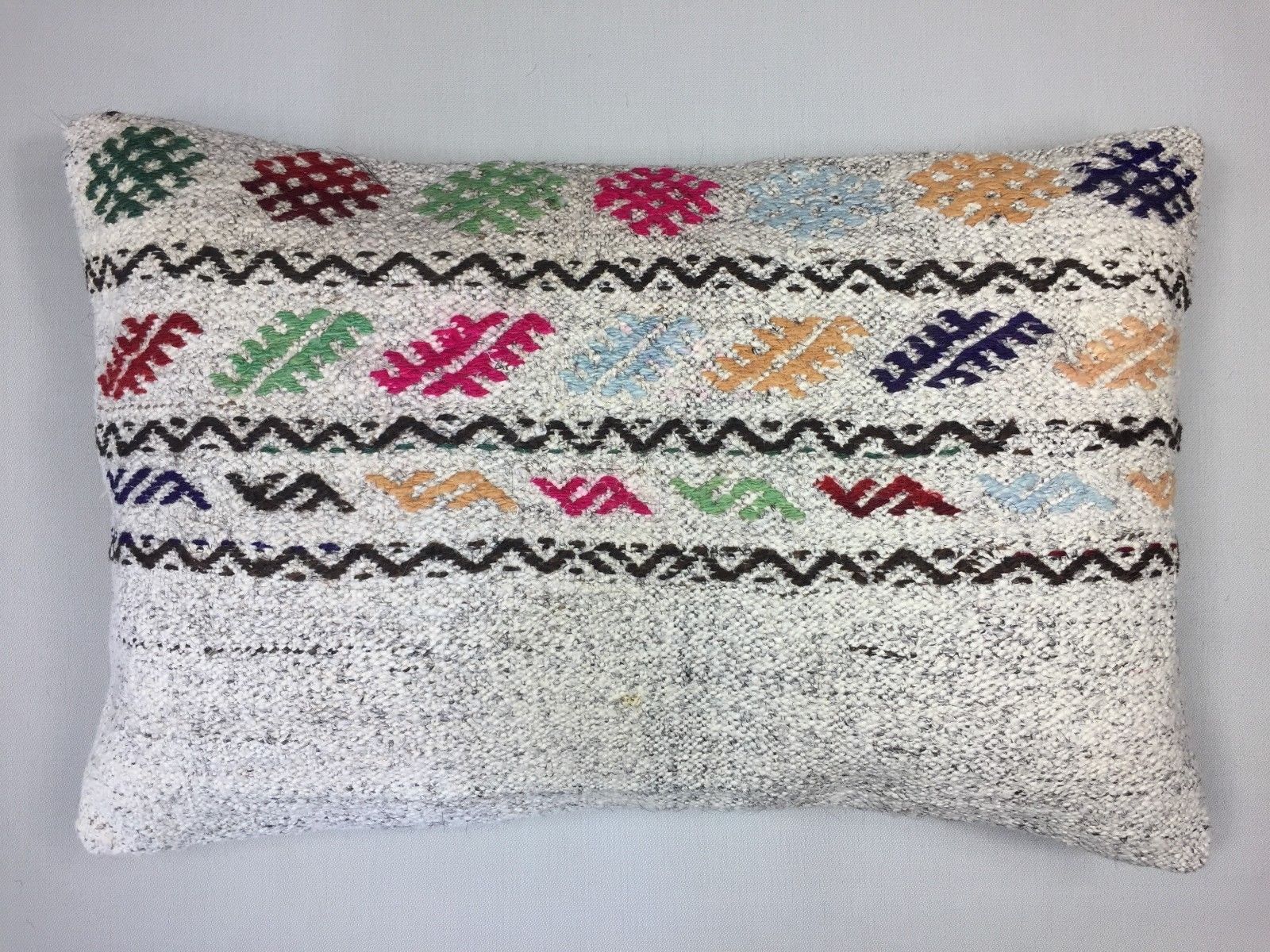 Kilim Cushion Cover 60x40 cm Old Vintage Antique Kelim pillow Boho country house Home, Furniture & DIY:Home Decor:Cushions kilimshop.myshopify.com