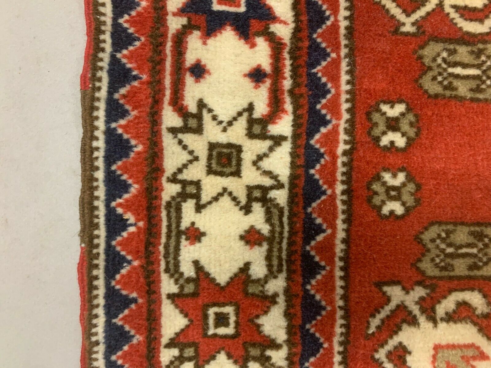 Old Azeri Rug 170x110 cm country home Tribal vintage caucasian eagle carpet kilimshop.myshopify.com