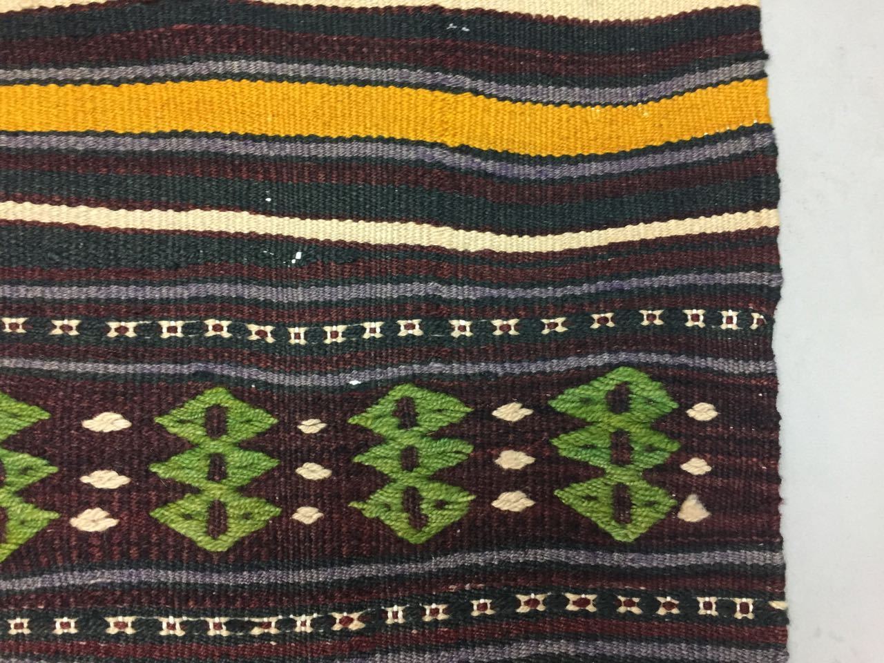 Antique Turkish Kilim Rug shabby vintage old wool boho Kelim 203x141cm Large Antiques:Carpets & Rugs kilimshop.myshopify.com