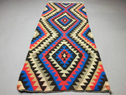 Tribal Turkish Kilim Rug Runner 230x95 cm shabby vintage old  Kelim rug Antiques:Carpets & Rugs kilimshop.myshopify.com