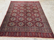 Turkish Vintage double sided Rug vegetable dye 175x132cm Persian Tribal boho old Antiques:Carpets & Rugs kilimshop.myshopify.com