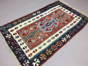 Antique Turkish Moroccan Kilim Rug shabby vintage wool Kelim 165x100cm Medium Antiques:Carpets & Rugs kilimshop.myshopify.com