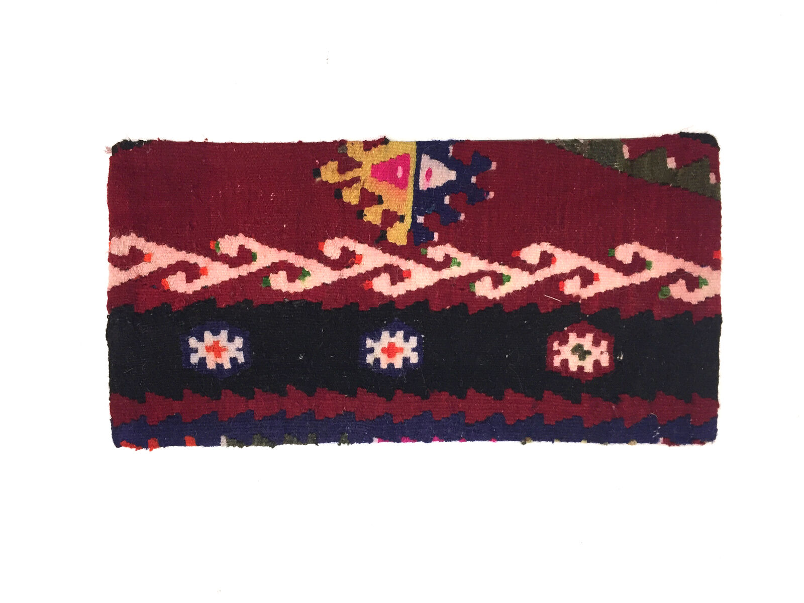 Kilim Pillow Cover 30x60 cm Meditation Bench Cushion Tapis Kelim Teppich Boho