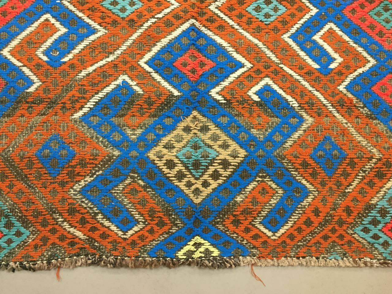 Vintage Turkish Kilim Kelim Rug shabby wool, country home boho 252x153 cm Large Antiques:Carpets & Rugs kilimshop.myshopify.com
