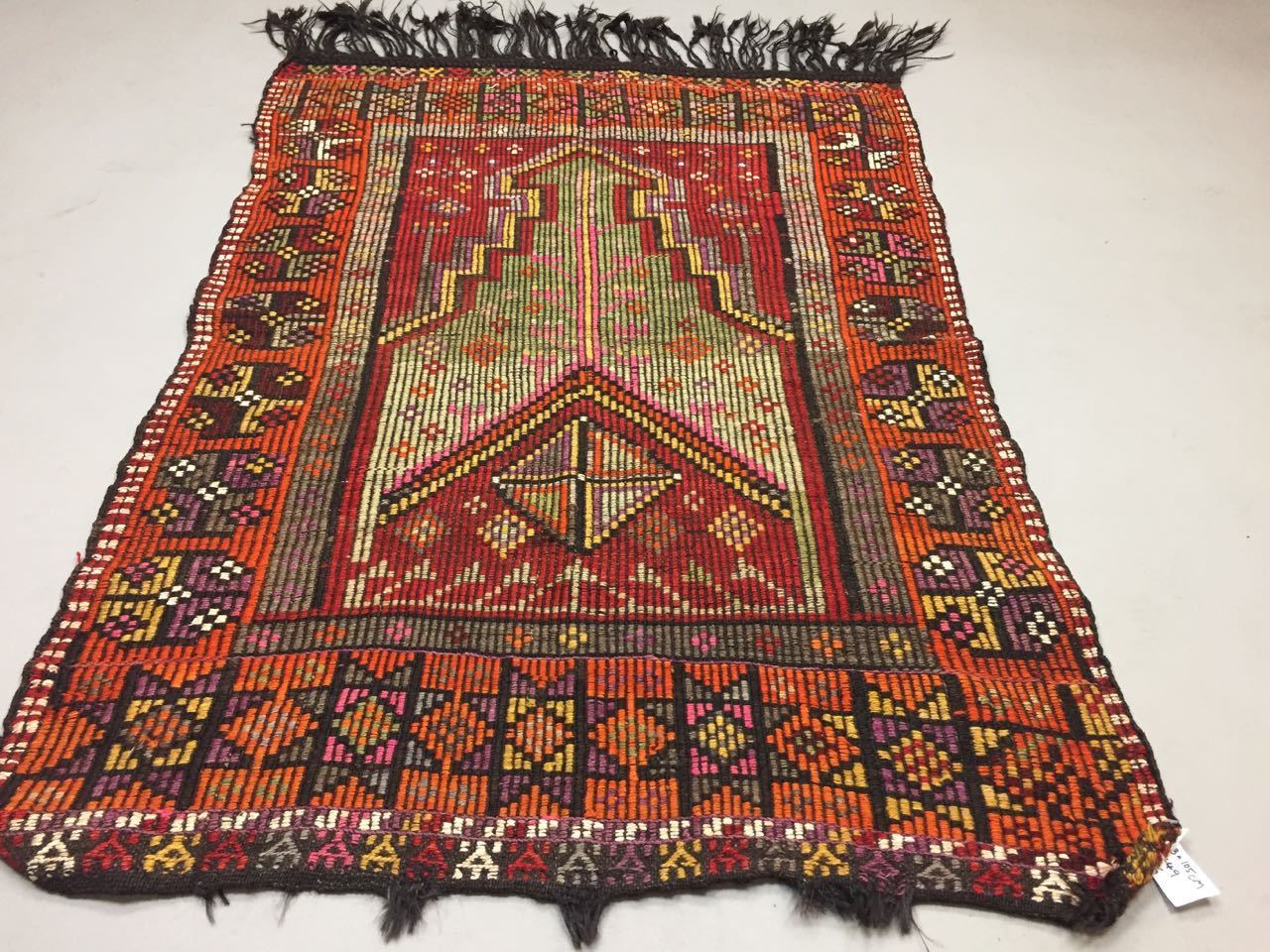 Antique Turkish Moroccan Kilim Rug shabby vintage wool Kelim 148x105cm medium Antiques:Carpets & Rugs kilimshop.myshopify.com