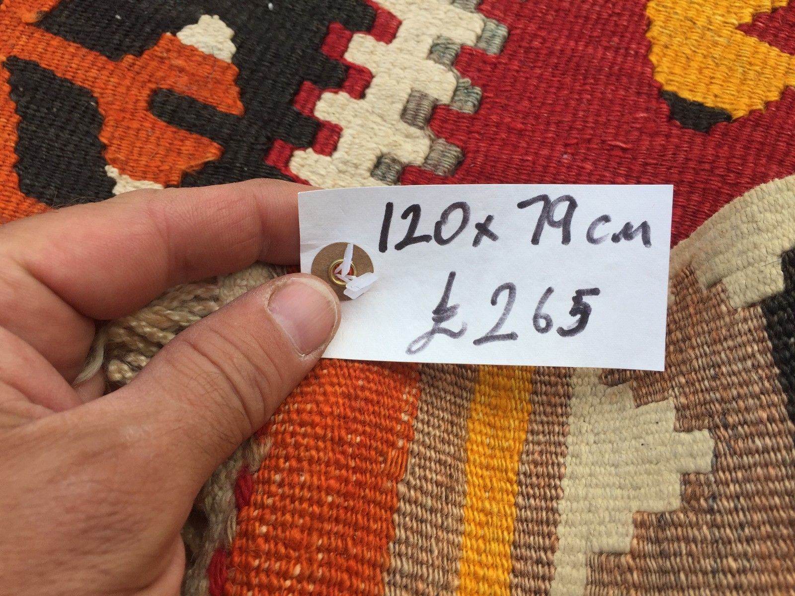Antique Turkish Kilim Rug shabby vintage old wool country home Kelim 120x79cm Antiques:Carpets & Rugs kilimshop.myshopify.com
