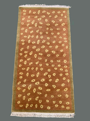 Tibetan Leopard Spots Rug 185x93 cm oriental, Chinese, Nepalese, Tribal,