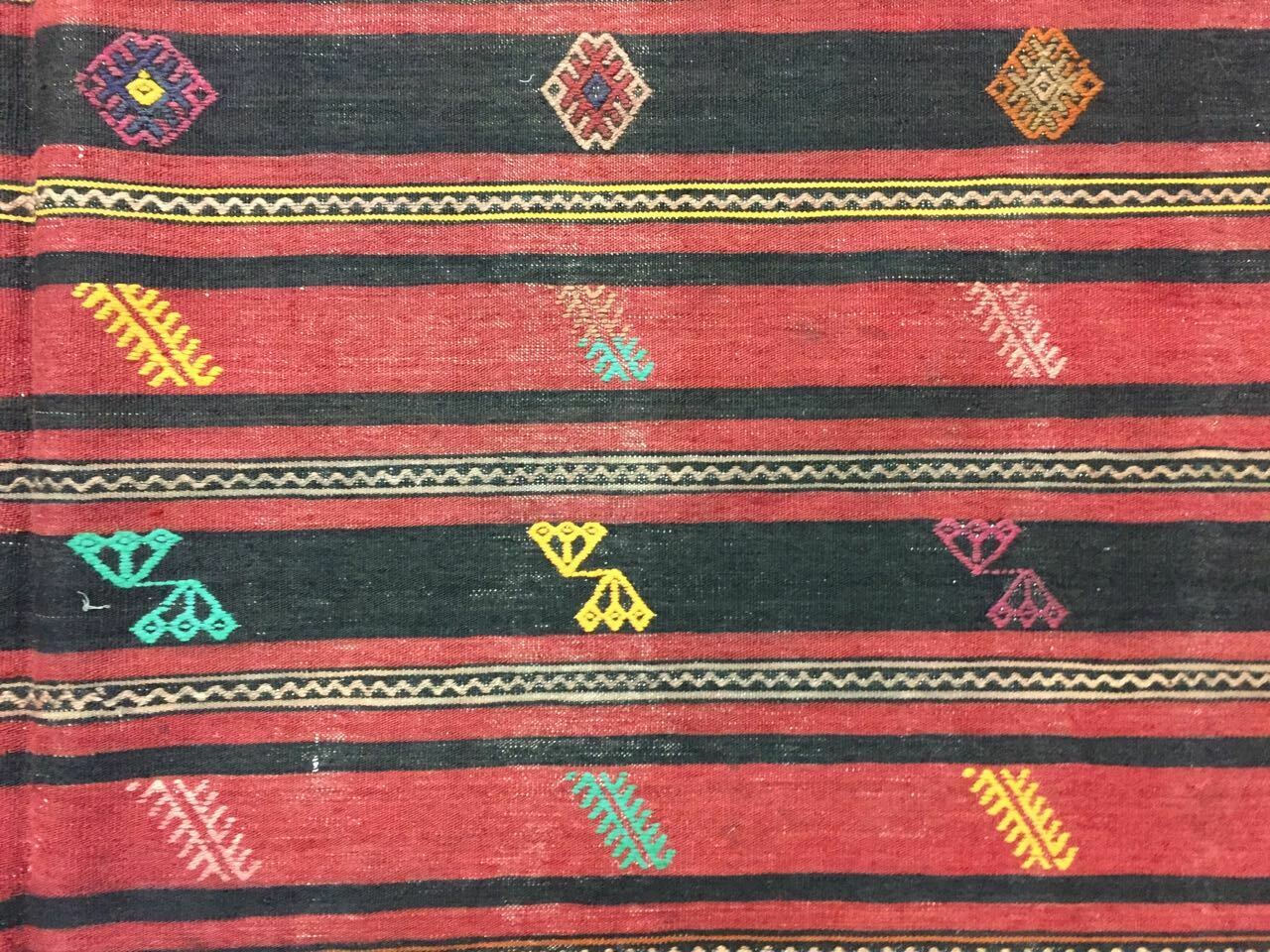 Antique Turkish Kilim Rug shabby vintage, boho old wool Kelim 300x162 cm Large Home, Furniture & DIY:Rugs & Carpets:Rugs kilimshop.myshopify.com