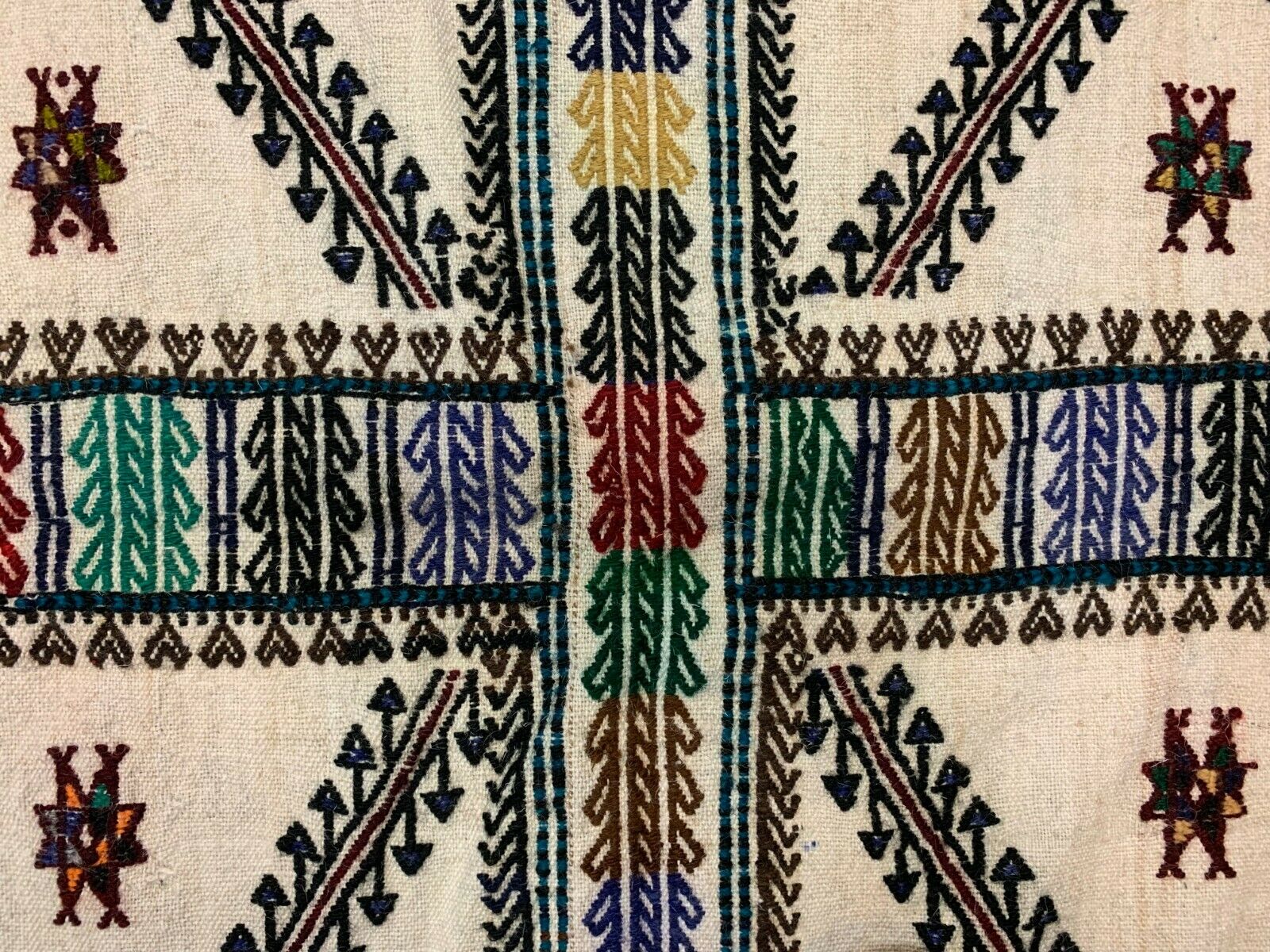 Antique Turkish Kilim Rug 160x124 cm shabby vintage old wool Kelim Medium Antiques:Carpets & Rugs kilimshop.myshopify.com