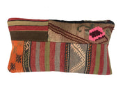 Kilim Pillow Cover 30x60 cm Meditation Bench Cushion Tapis Kelim Teppich Boho