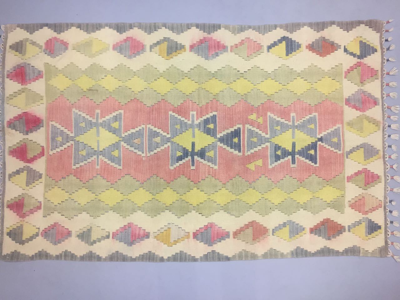 Vintage Turkish Kilim Kelim Rug shabby wool, country home, boho 177x110cm medium Antiques:Carpets & Rugs kilimshop.myshopify.com