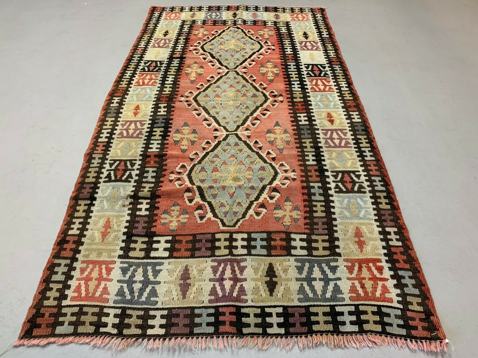 Vintage Turkish Kilim Kelim Rug shabby, country home, boho 185x98 cm medium Antiques:Carpets & Rugs kilimshop.myshopify.com