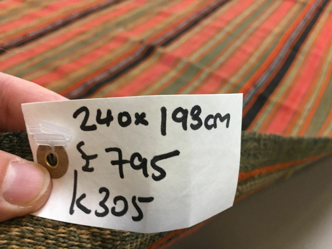 Vintage Turkish Kilim Rug shabby vintage old wool country Kelim 240x193 cm Large Antiques:Carpets & Rugs kilimshop.myshopify.com