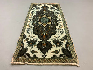 Small Vintage Turkish Rug 105x45 cm, Short Runner, Tribal, Shabby Chic Antiques:Carpets & Rugs kilimshop.myshopify.com