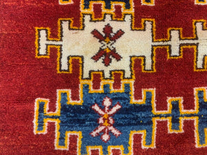 Vintage Moroccan Rug 200x133 cm Tazenacht Berber Atlas, Tribal kilimshop.myshopify.com