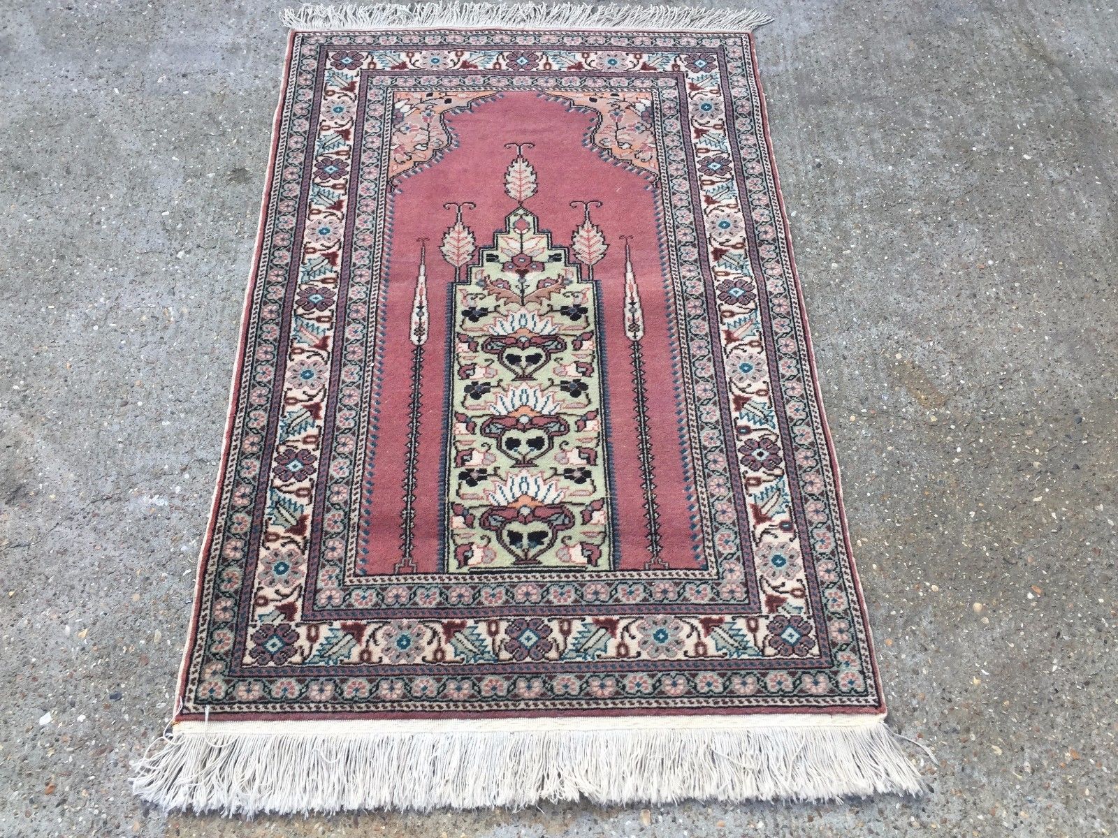 Old Turkish Rug, wool hand knotted country home 150x91cm, Tribal Boho vintage UK Home, Furniture & DIY:Rugs & Carpets:Rugs kilimshop.myshopify.com