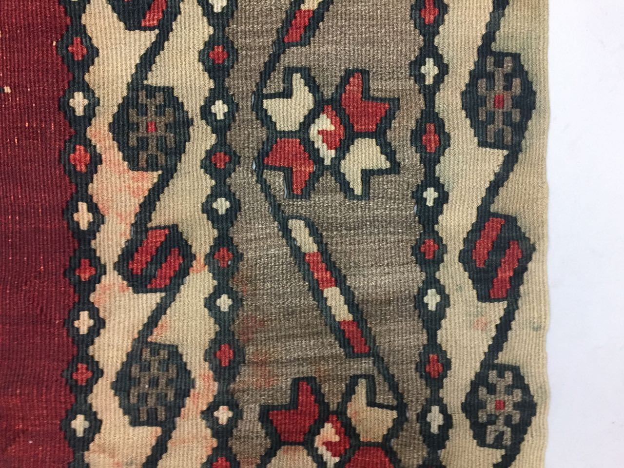 Vintage Turkish Kilim Kelim Rug shabby chic wool,Moroccan boho 250x135cm Large Antiques:Carpets & Rugs kilimshop.myshopify.com
