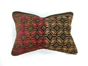 Handmade Carpet Cushion Cover Carpet Pillow 60x40 cm Turkish Moroccan Distressed Home, Furniture & DIY:Home Decor:Cushions kilimshop.myshopify.com