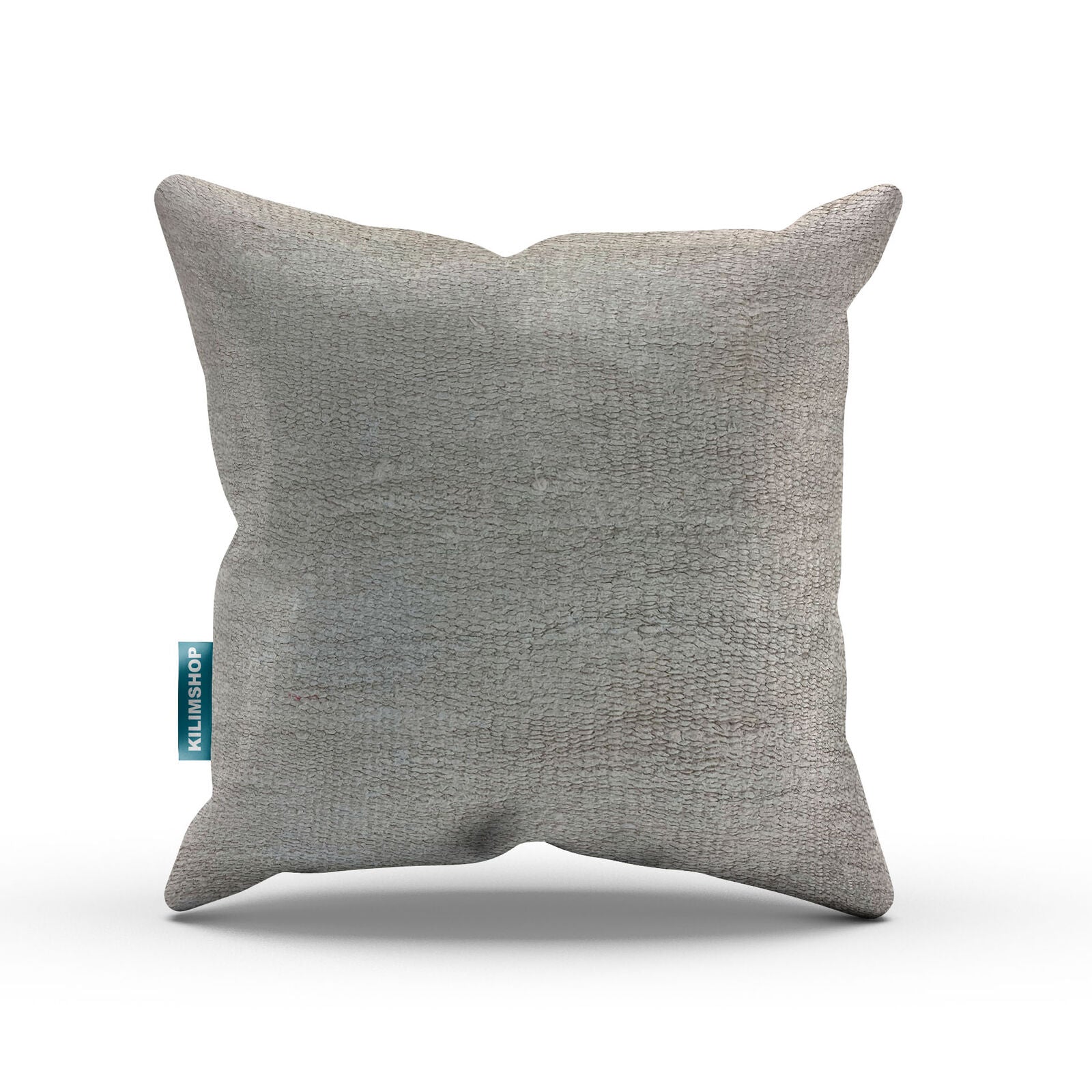 Vintage Kilim Cushion Cover 40x40 cm Square Wool Kelim Pillow Moroccan Decor