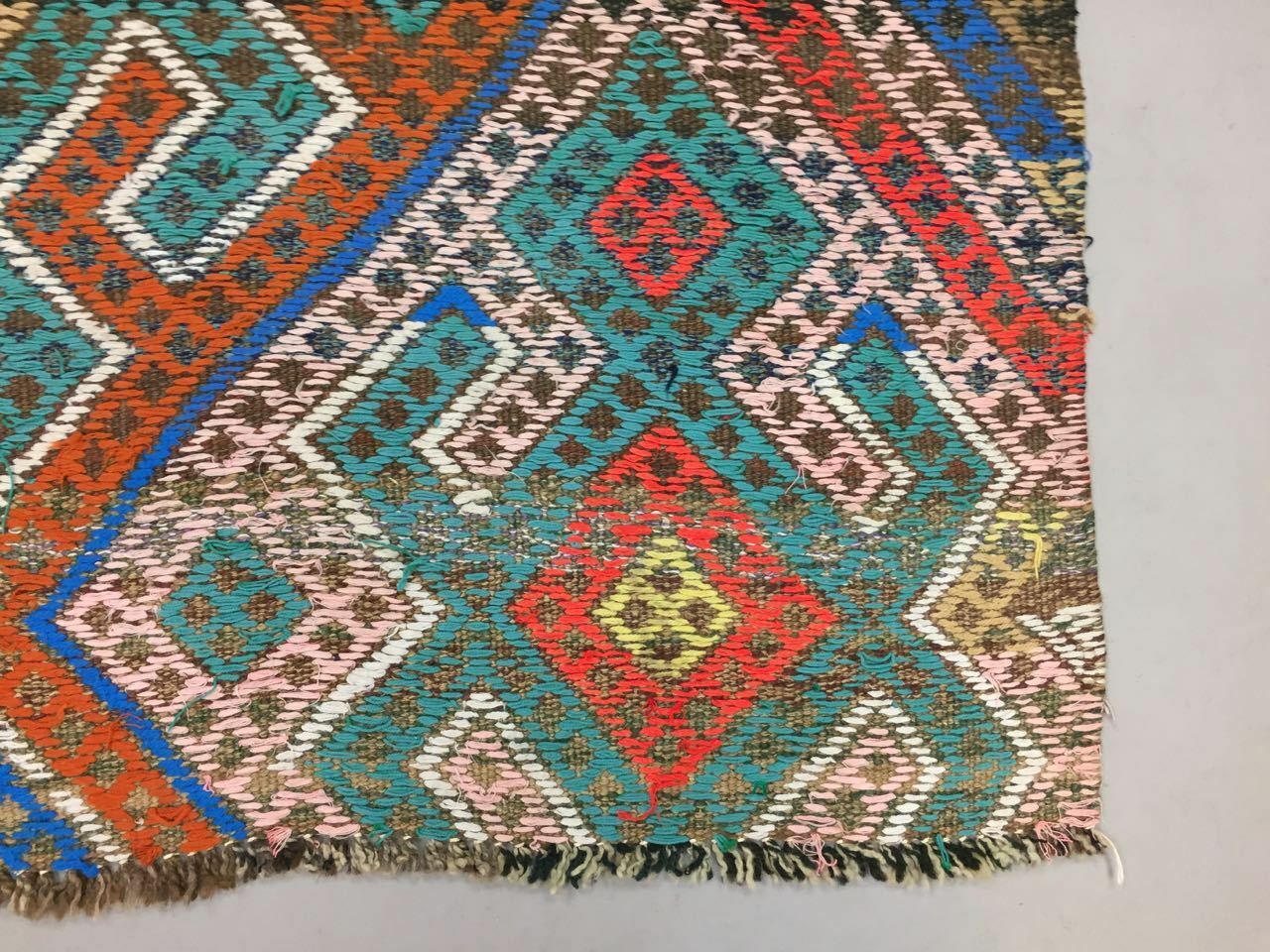 Vintage Turkish Kilim Kelim Rug shabby wool, country home boho 252x153 cm Large Antiques:Carpets & Rugs kilimshop.myshopify.com