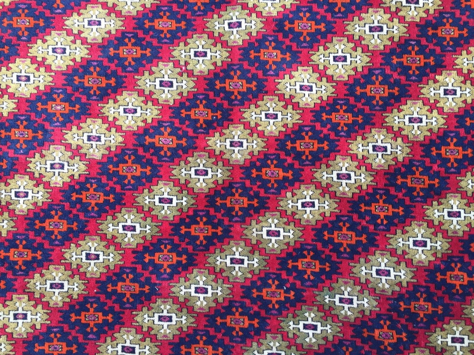 Fine Antique Turkmen Rug Wool Oriental Hand Made Rug 245x162cm Persian Vintage Home, Furniture & DIY:Rugs & Carpets:Rugs kilimshop.myshopify.com