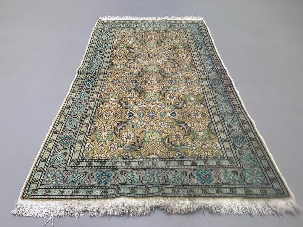Vintage Turkish Rug 165x91 cm shabby carpet Central Anatolian Medium