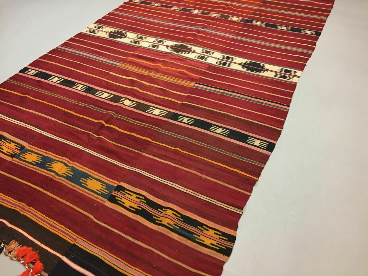 Vintage Turkish Kilim Kelim Rug shabby chic wool,Moroccan boho 328x170 cm Large Antiques:Carpets & Rugs kilimshop.myshopify.com