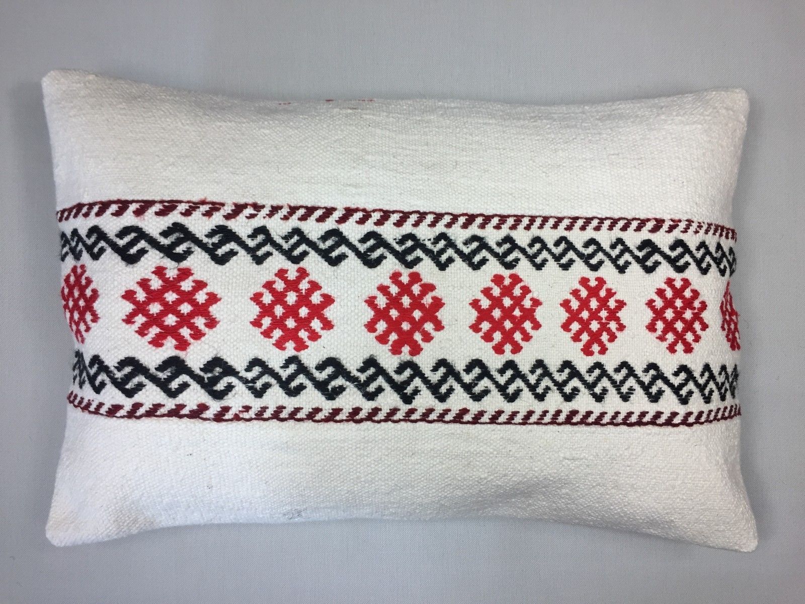 Kilim Cushion Cover 60x40 cm Old Vintage Antique Kelim pillow Boho country house Home, Furniture & DIY:Home Decor:Cushions kilimshop.myshopify.com