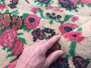 Old tribal HandMade Distressed Persian Wool Rug country house chic Turkish Home, Furniture & DIY:Rugs & Carpets:Rugs kilimshop.myshopify.com