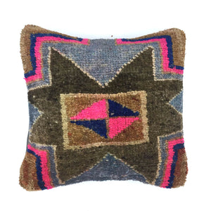 Handmade Carpet Cushion Cover Pillow  50x50cm Turkish Persian Moroccan   50107 Home, Furniture & DIY:Home Decor:Cushions kilimshop.myshopify.com