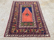 £950 Turkish Vintage Prayer Rug vegetable dye175x115cm Persian Afghan Tribal Home, Furniture & DIY:Rugs & Carpets:Rugs kilimshop.myshopify.com