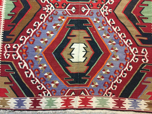 Vintage Turkish Kilim Kelim Rug shabby chic wool,Moroccan boho 315x157 cm Large Antiques:Carpets & Rugs kilimshop.myshopify.com