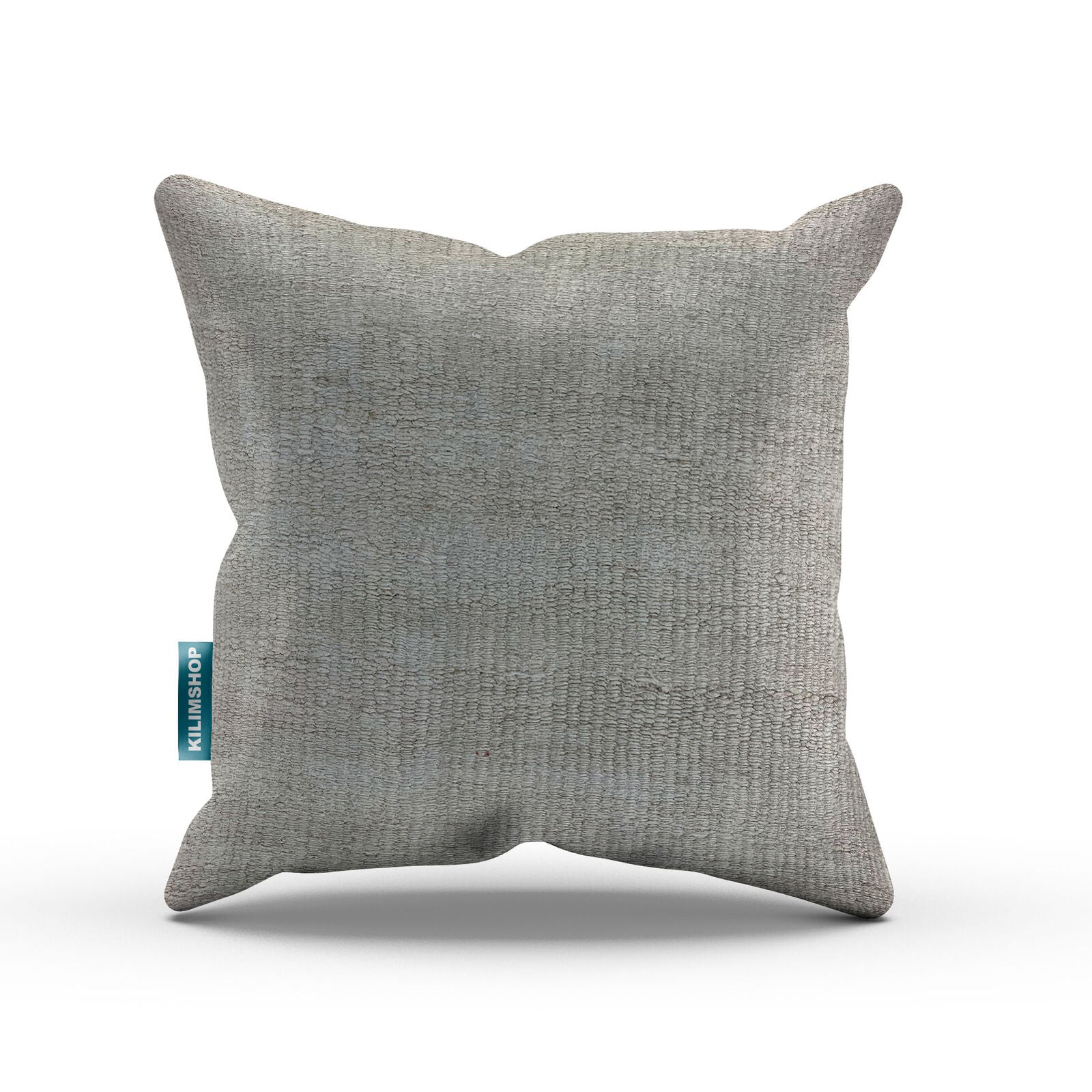 Vintage Kilim Cushion Cover 40x40 cm Square Wool Kelim Pillow Moroccan Decor