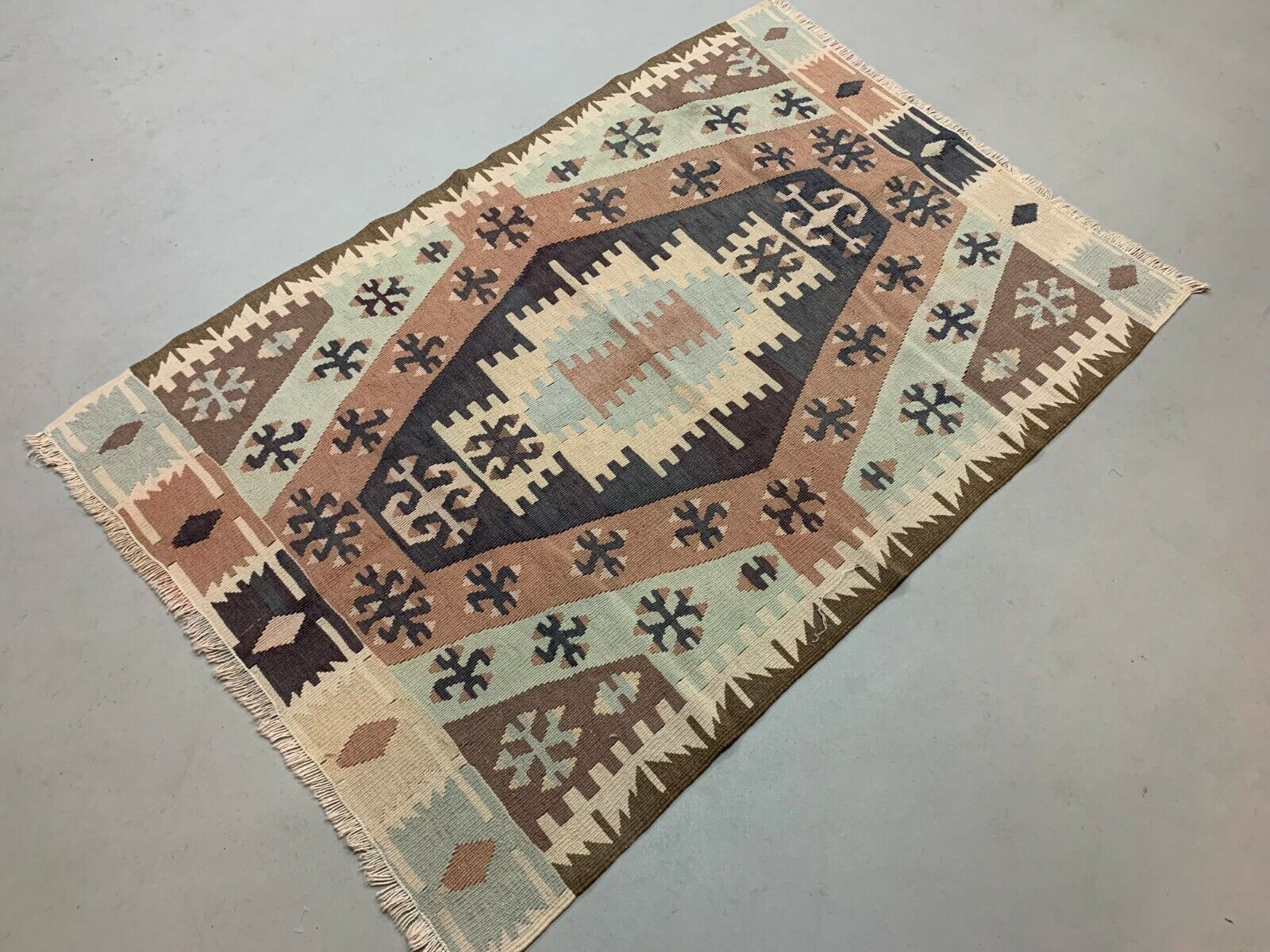 Vintage Turkish Kilim Kelim Rug shabby, country home, boho 145x99 cm medium Antiques:Carpets & Rugs kilimshop.myshopify.com