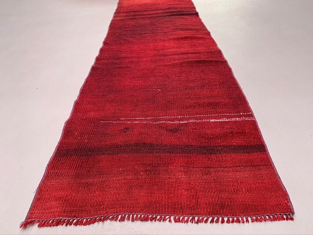Old Turkish narrow Kilim Runner291x55 cm shabby chic, vintage kelim