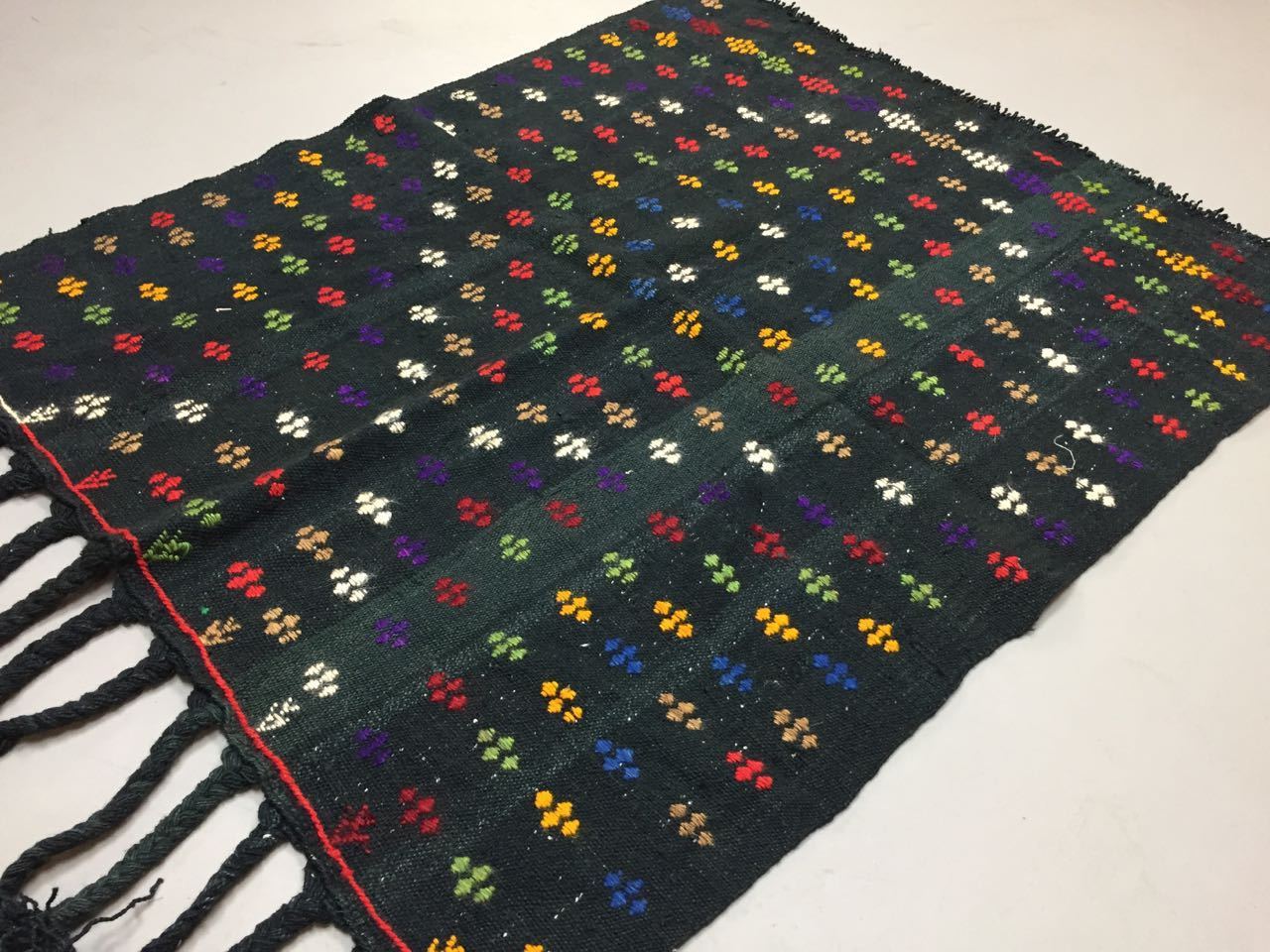 Traditional Turkish Kilim Rug shabby vintage wool country home Kelim 125x105cm Antiques:Carpets & Rugs kilimshop.myshopify.com