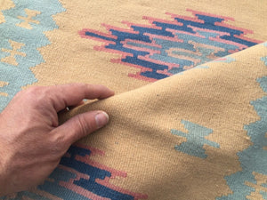 Navaho handmade Kilim, kelim, eyedazzler, boho, vintage, rustic, indian, rug Home, Furniture & DIY:Rugs & Carpets:Rugs kilimshop.myshopify.com