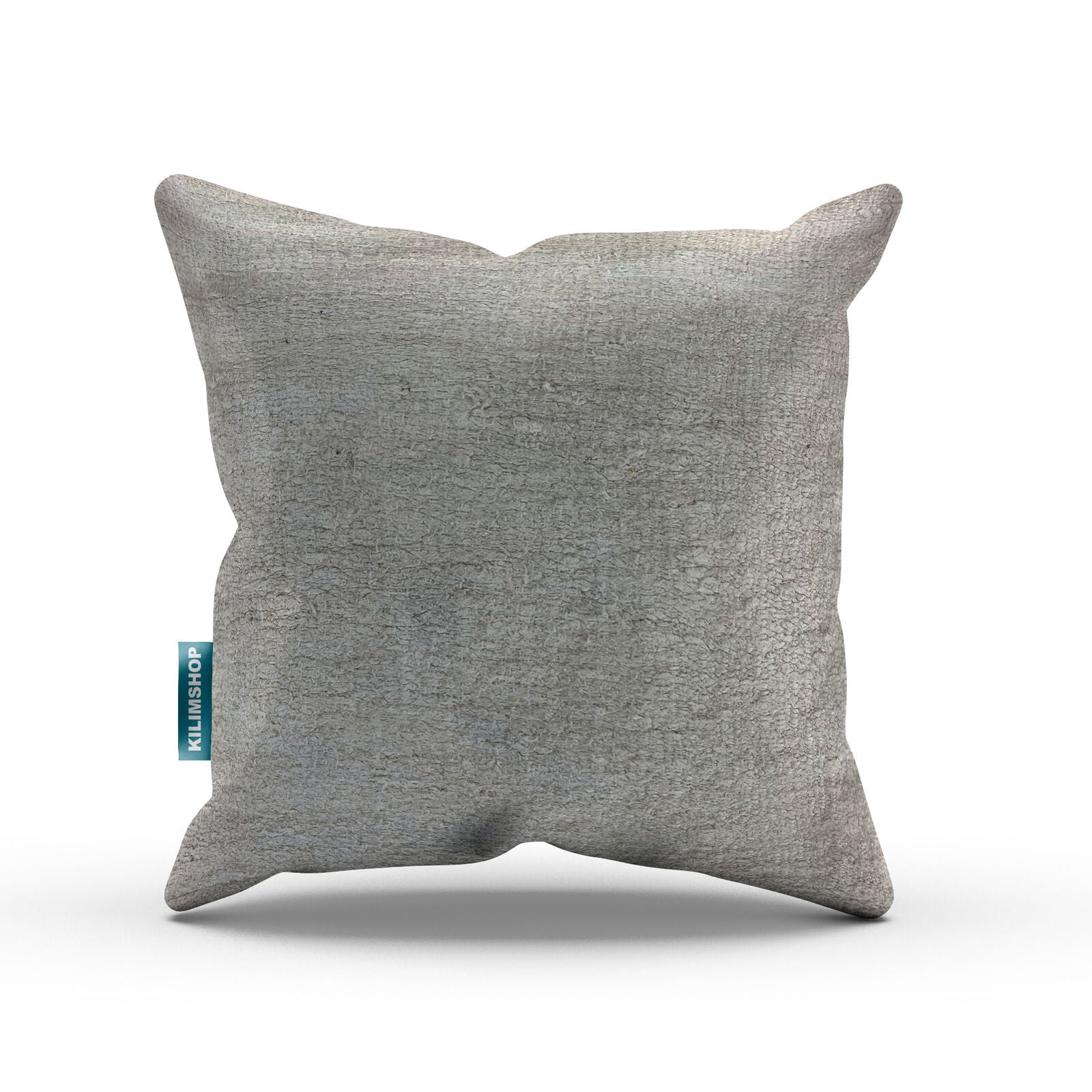 Vintage Kilim Cushion Cover 40x40 cm Square Wool Kelim Pillow Moroccan Decor