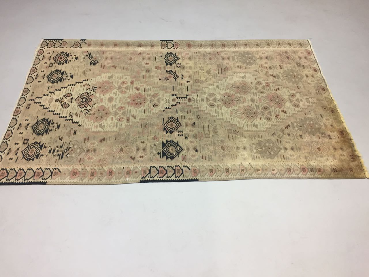 Vintage Turkish Kilim Kelim Rug shabby chic wool boho 163x100cm Moroccan Medium Antiques:Carpets & Rugs kilimshop.myshopify.com