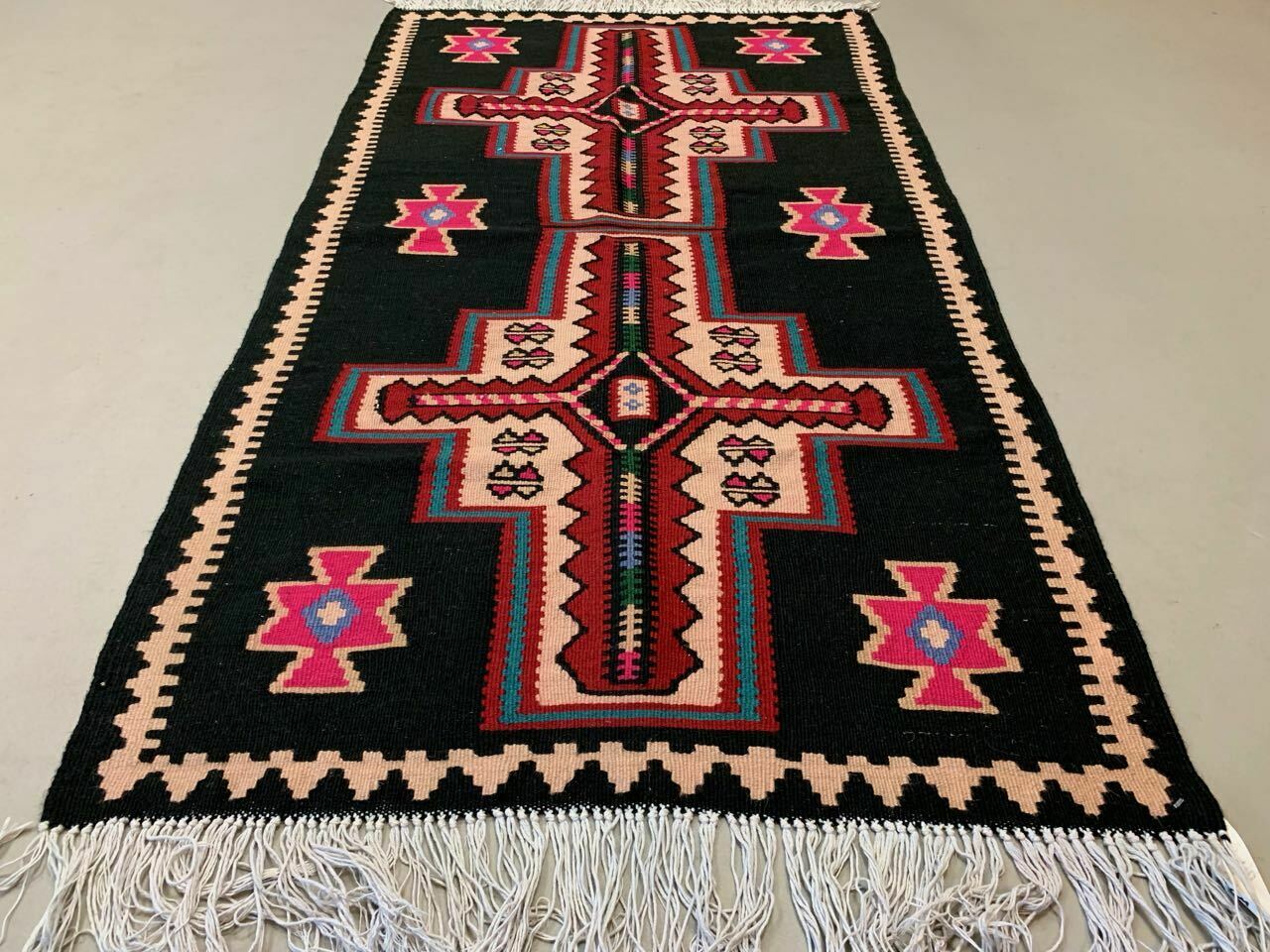 Antique Turkish Kilim Rug shabby vintage old tribal Kelim 158x89 cm Medium Antiques:Carpets & Rugs kilimshop.myshopify.com