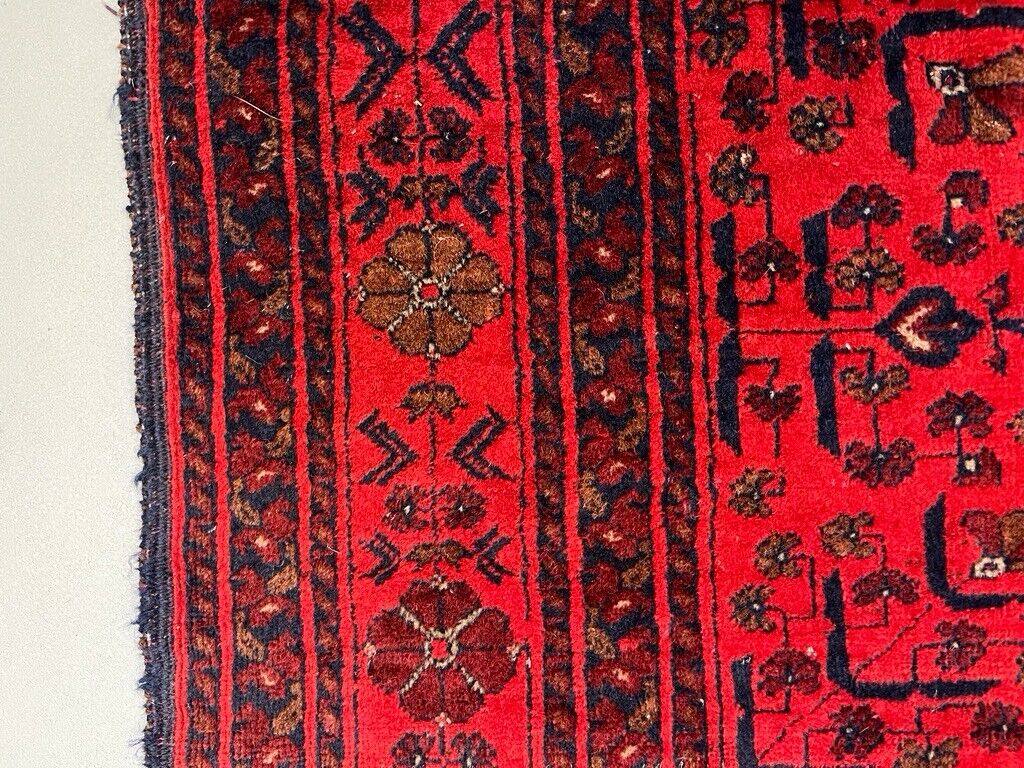 Afghan Khal Mohammadi Rug 300x195 cm, Vintage Turkoman Ersari Rug