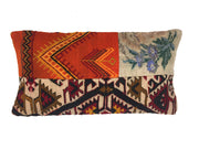 Kilim Pillow Cover 30x60 cm Meditation Bench Cushion Tapis Kelim Teppich Boho